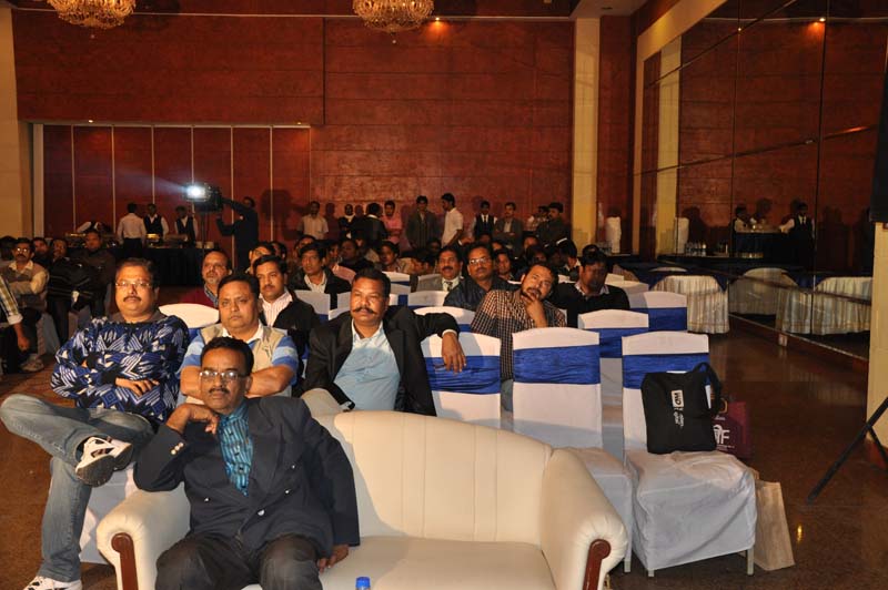 Audience in attentive mood